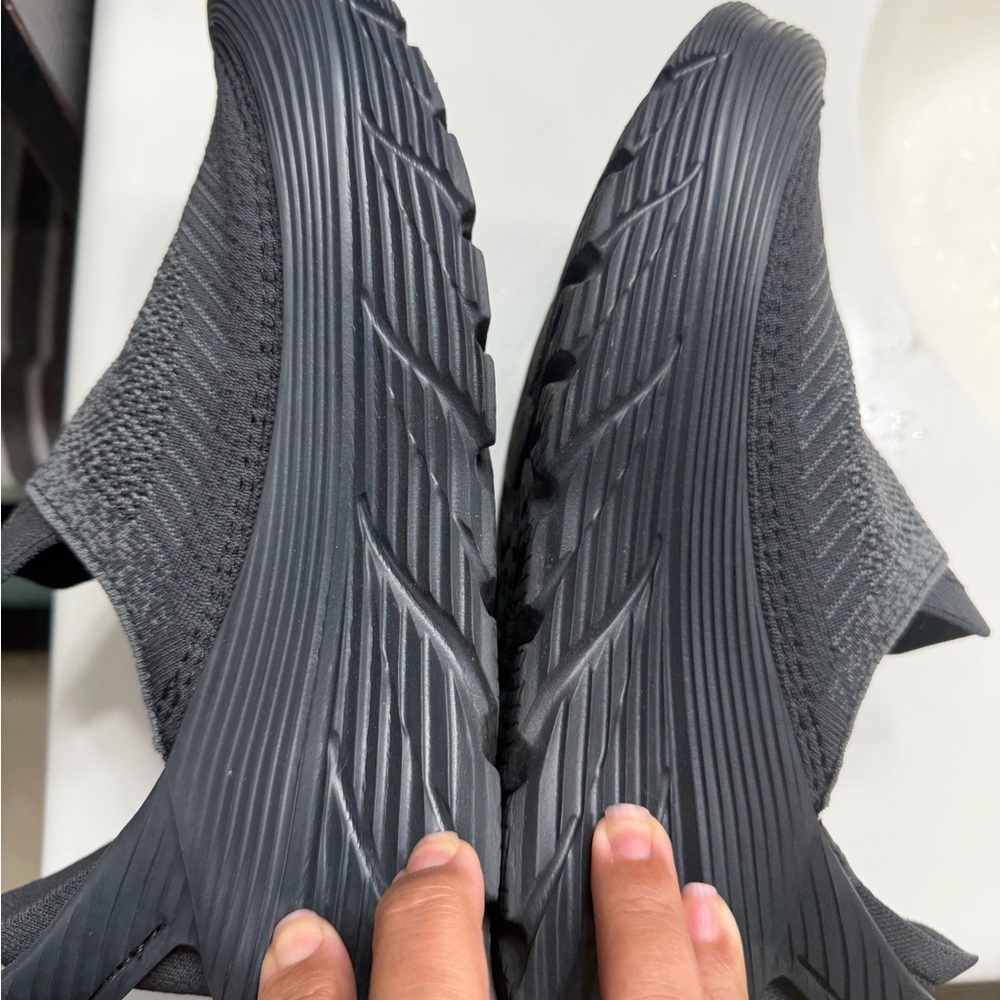 Hoka Black Recovery TC shoes women 9 men 8 - Picture 5 of 8